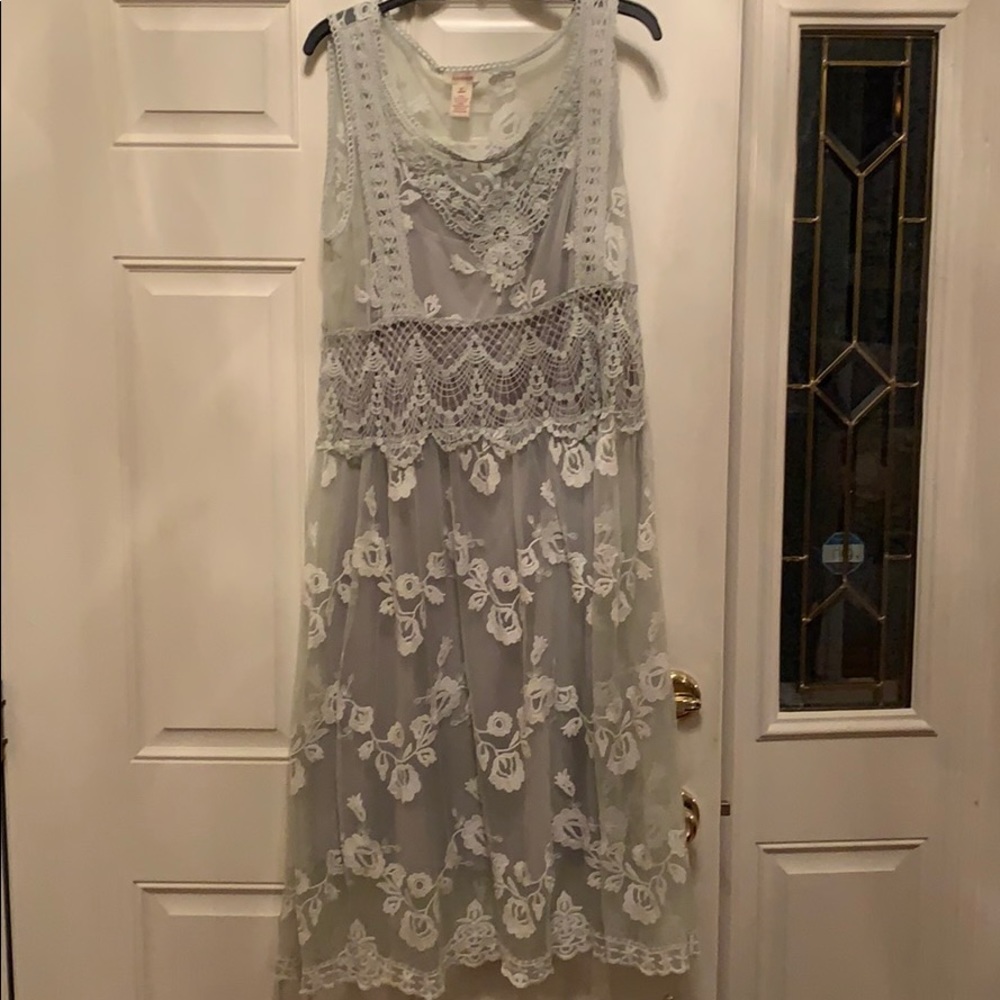 Sundance Sheer Lace Dress